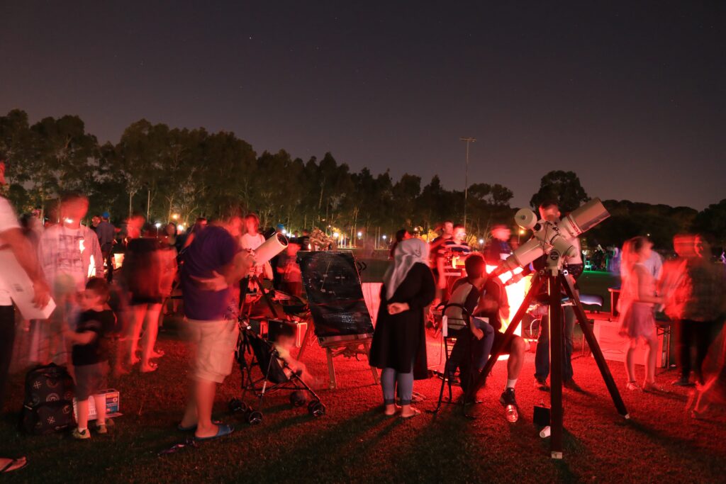 Our events focus on stargazing and learning tips for using your telescope in a relaxed and friendly setting.