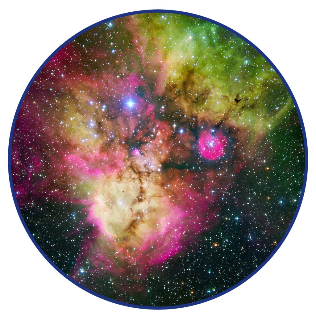 Skull and Crossbones Nebula (NGC 2467), image: ESO